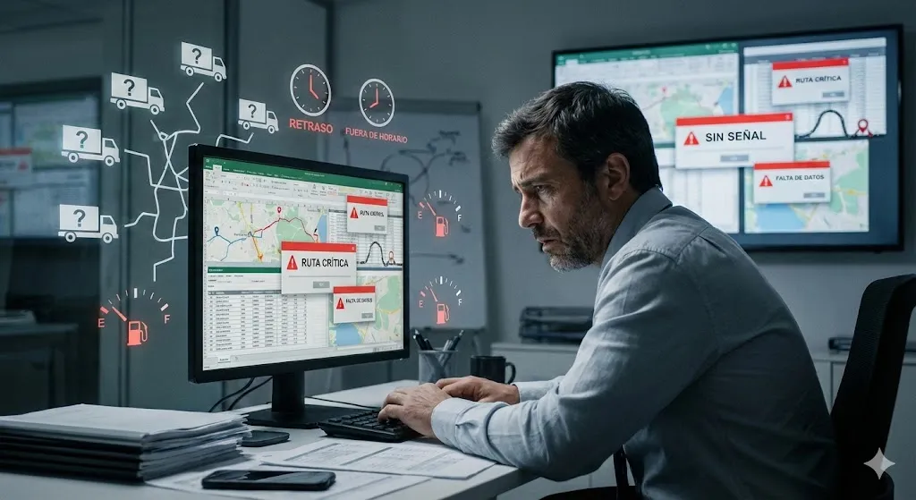 El problema de no tener control GPS